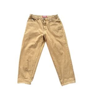 Butter Goods Baggiest Philly Santosoussa Signature Pant Brown Tan Size 34
